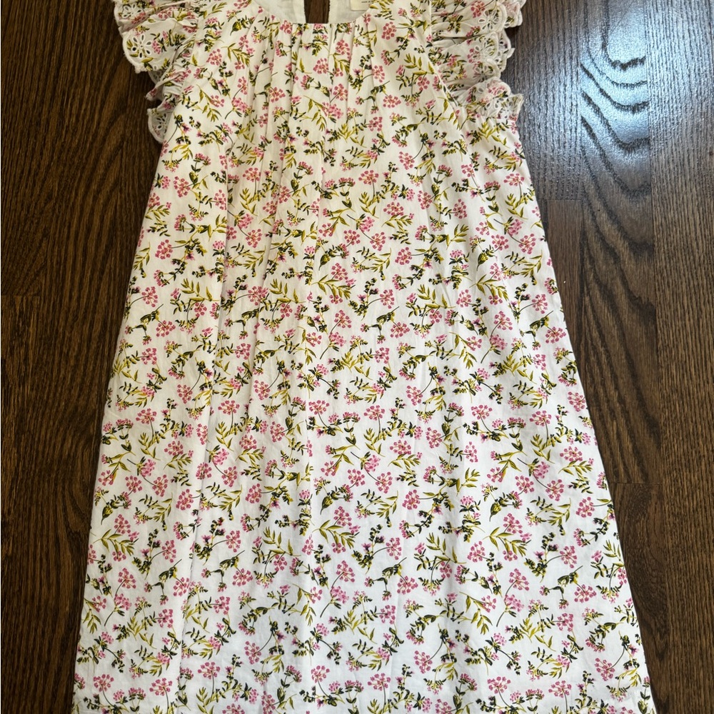 BEAUTIFUL Crewcuts White and Pink Floral Kids Dress
Worn once